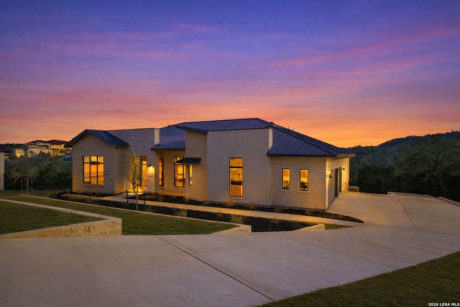 Front exterior of a new home in , San Antonio, TX, highlighting curb appeal (Image 25).