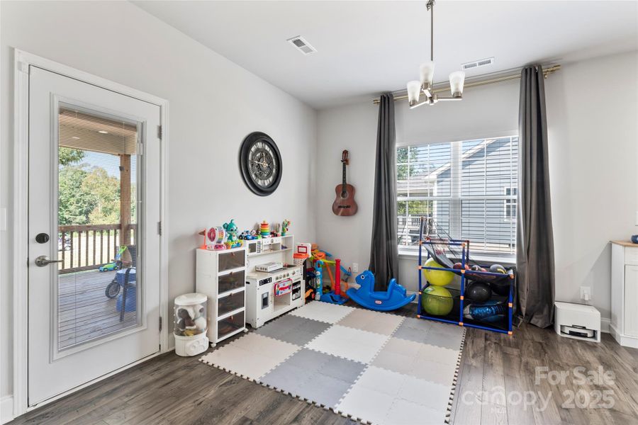 Furnished interior view inside a new home in , Locust (Image 35).