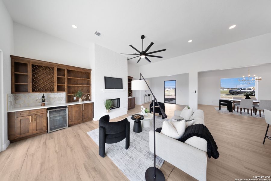 Furnished interior view inside a new home in , Seguin (Image 16). Furnished interior view inside a new home in , Seguin (Image 16).