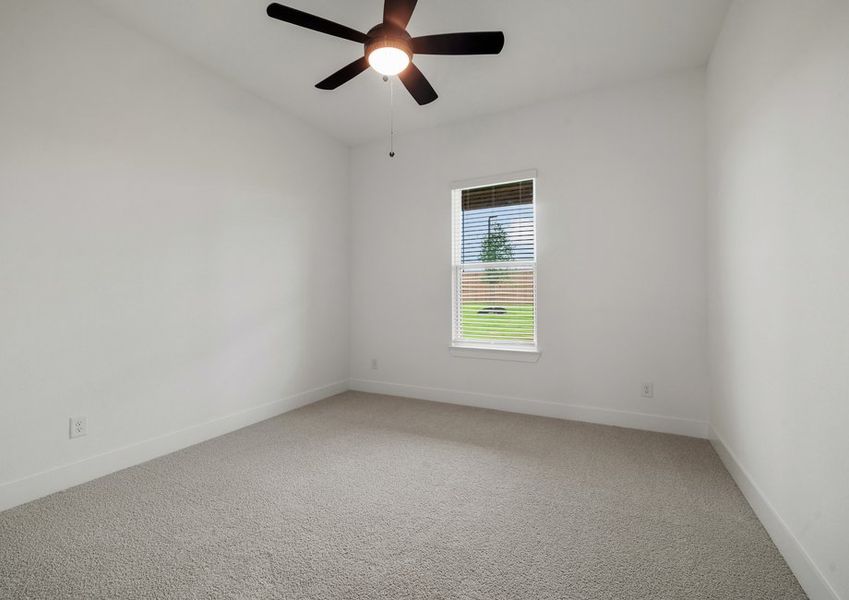 Large secondary bedrooms