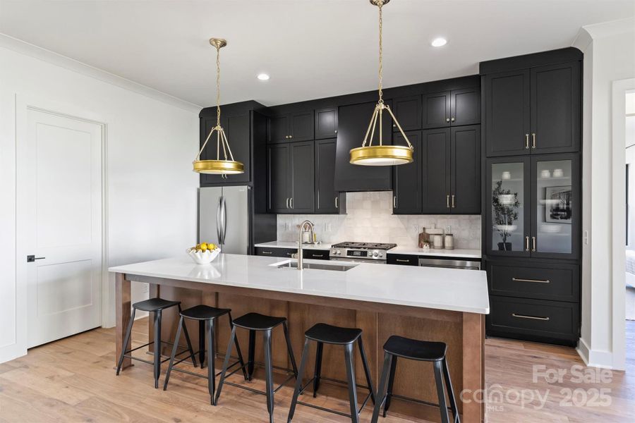 Furnished interior view inside a new home in , Charlotte (Image 10).