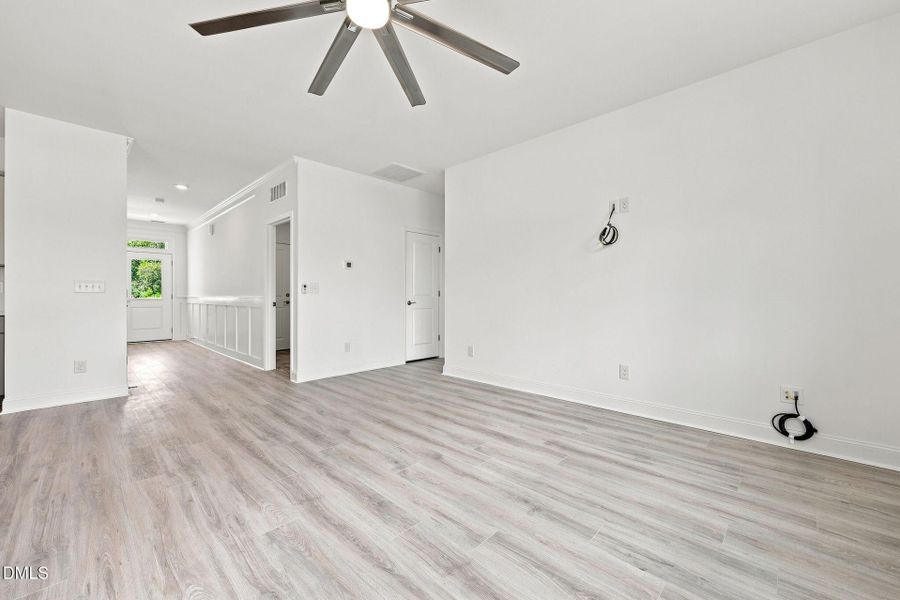 Spacious, unfurnished interior of a new home in The Cottages at 78 North, Sanford (Image 22).