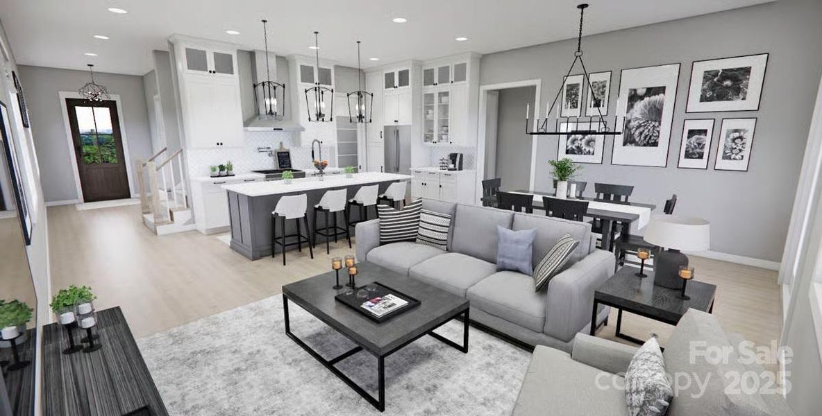 Furnished interior view inside a new home in , Marion (Image 20). Furnished interior view inside a new home in , Marion (Image 20).