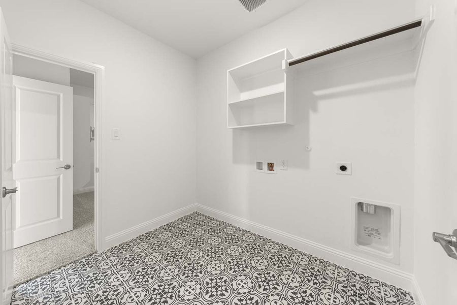 Spacious, unfurnished interior of a new home in Sutton Fields, Celina (Image 32). Spacious, unfurnished interior of a new home in Sutton Fields, Celina (Image 32).