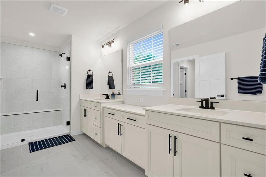 Furnished interior view inside a new home in , Fayetteville (Image 59).