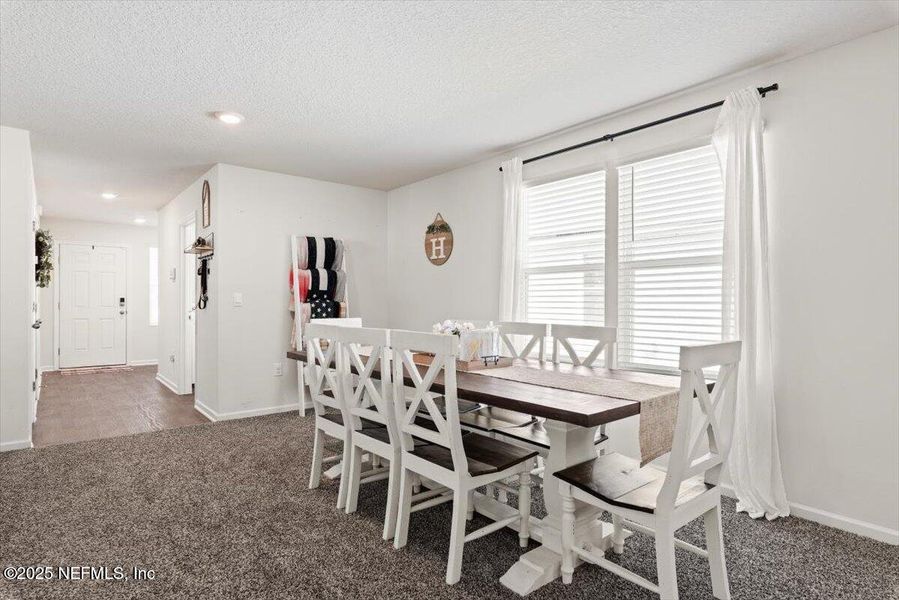 Furnished interior view inside a new home in Willow Springs, Green Cove Springs (Image 25). Furnished interior view inside a new home in Willow Springs, Green Cove Springs (Image 25).
