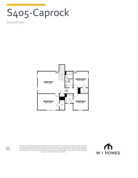 2D floor plan layout of this home in Cascades at Onion Creek, Austin, TX (Image 2). 2D floor plan layout of this home in Cascades at Onion Creek, Austin, TX (Image 2).