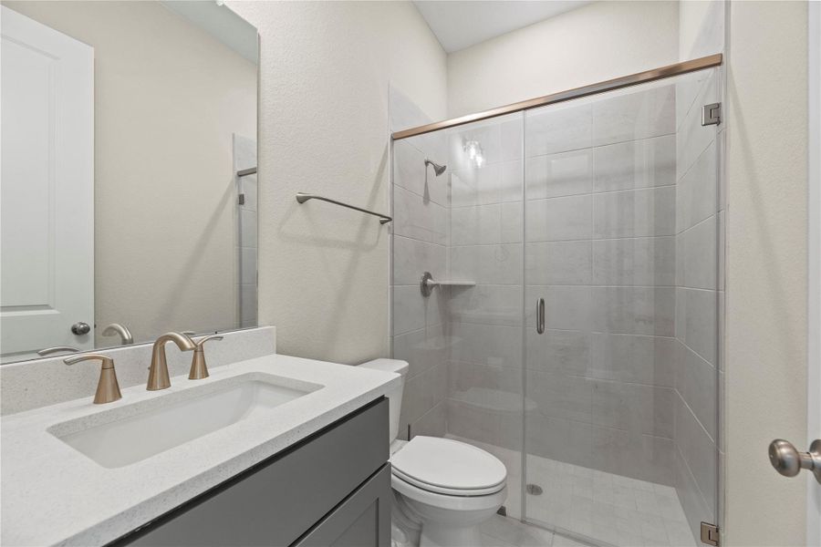 Furnished interior view inside a new home in , Katy (Image 6).