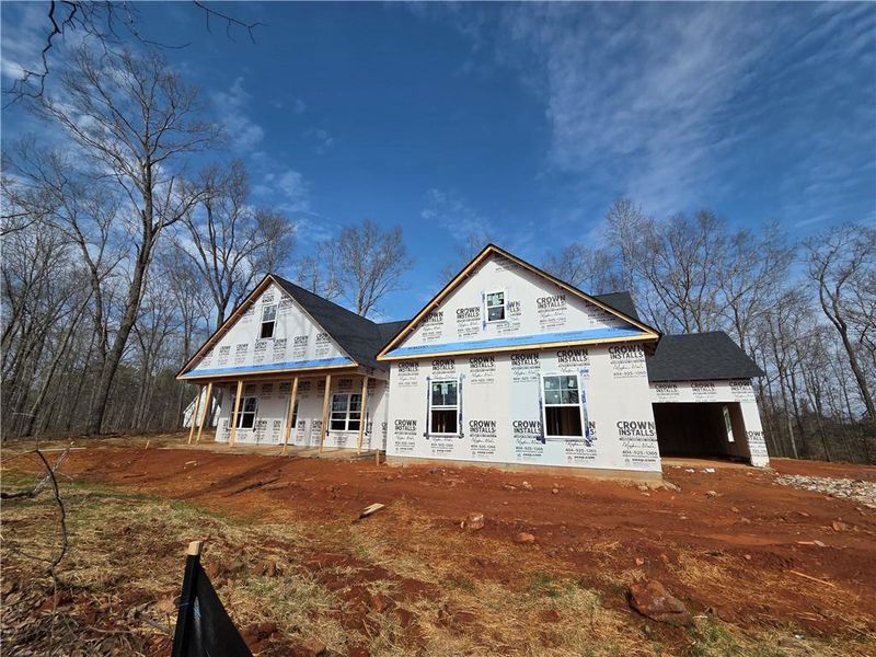 In-progress construction of a new home in , Dallas, GA (Image 2). In-progress construction of a new home in , Dallas, GA (Image 2).