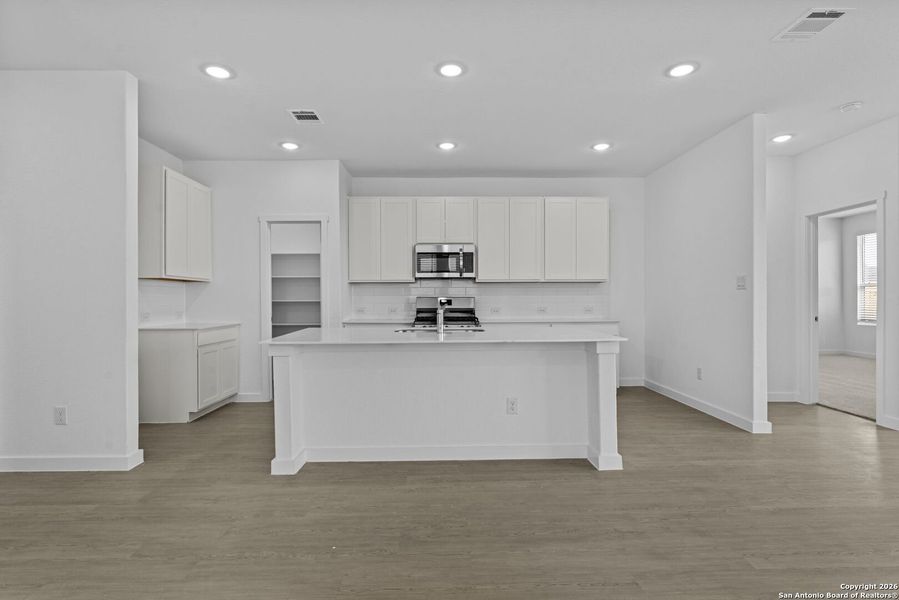 Furnished interior view inside a new home in Voss Farms: Coastline Collection, New Braunfels (Image 8).