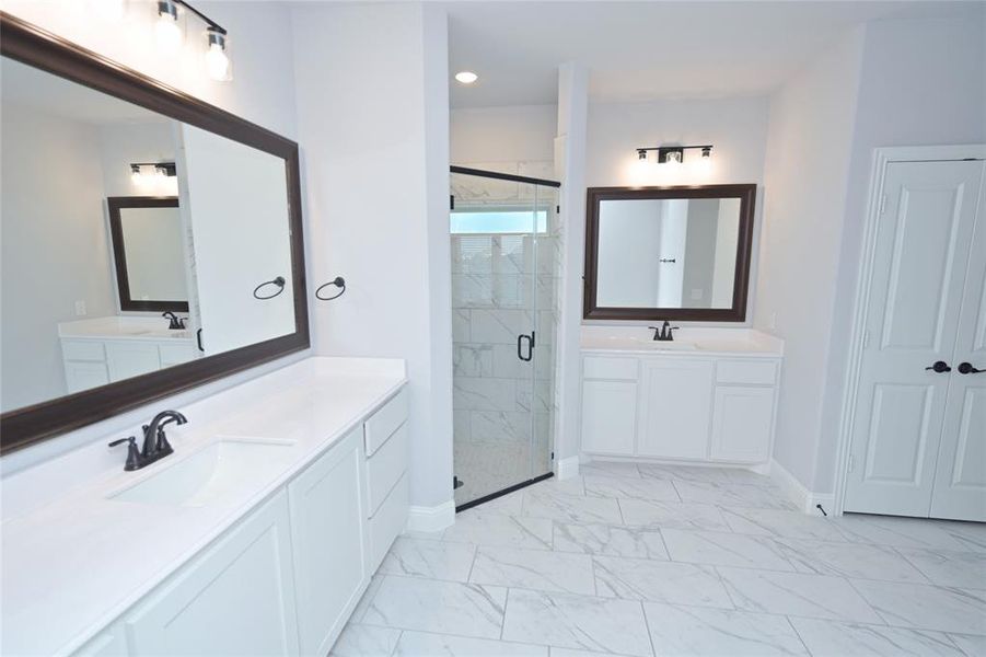 Furnished interior view inside a new home in Coyote Crossing, Godley (Image 5).