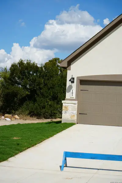 Exterior details and patio area of a home in Buffalo Crossing, Schertz (Image 3). Exterior details and patio area of a home in Buffalo Crossing, Schertz (Image 3).