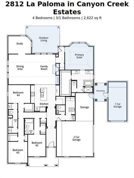 View of property floor plan