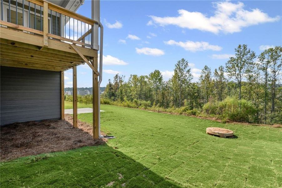 Front exterior of a new home in Twin Lakes, Hoschton, GA, highlighting curb appeal (Image 22).