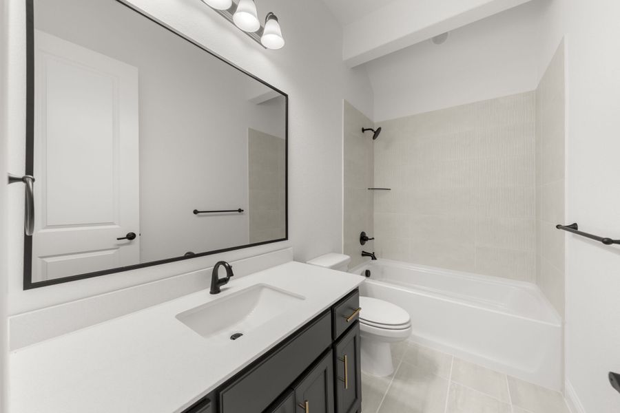 Furnished interior view inside a new home in The Meadows, Gunter (Image 17). Furnished interior view inside a new home in The Meadows, Gunter (Image 17).