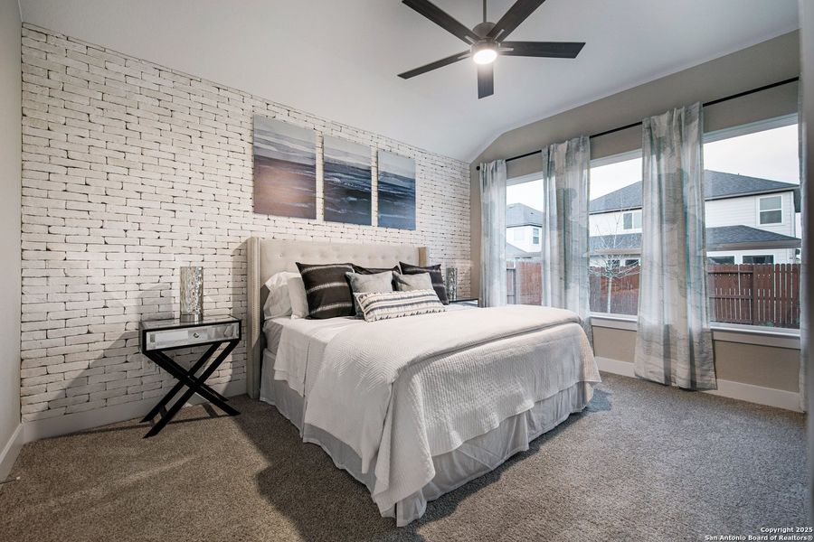 Furnished interior view inside a new home in Stillwater Ranch, San Antonio (Image 10).