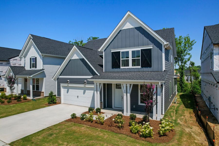 Representative exterior photo of a completed home built from the Billander by Pulte Homes in Cannon Run, Concord, NC (Image 2).