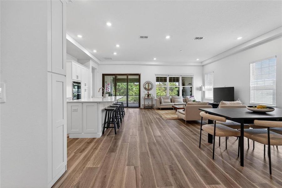 Furnished interior view inside a new home in SouthShore Yacht Club, Ruskin (Image 9). Furnished interior view inside a new home in SouthShore Yacht Club, Ruskin (Image 9).