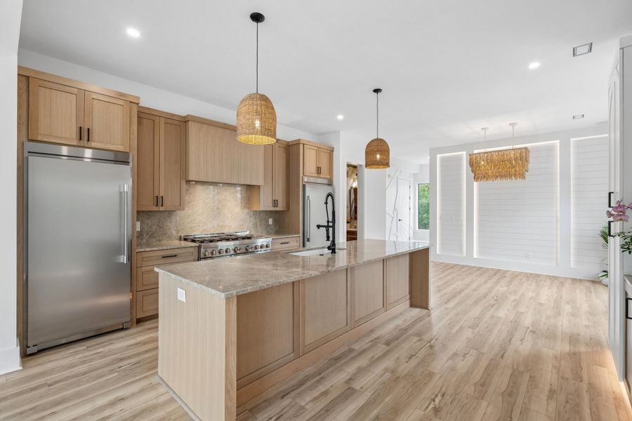 Furnished interior view inside a new home in , Folly Beach (Image 16).