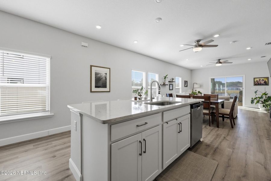 Furnished interior view inside a new home in , Fernandina Beach (Image 6).