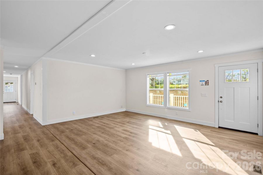 Spacious, unfurnished interior of a new home in , Hamptonville (Image 35).