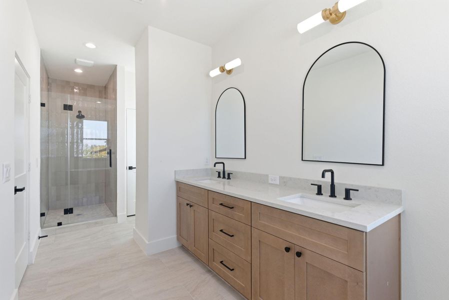 Furnished interior view inside a new home in , Houston (Image 11). Furnished interior view inside a new home in , Houston (Image 11).