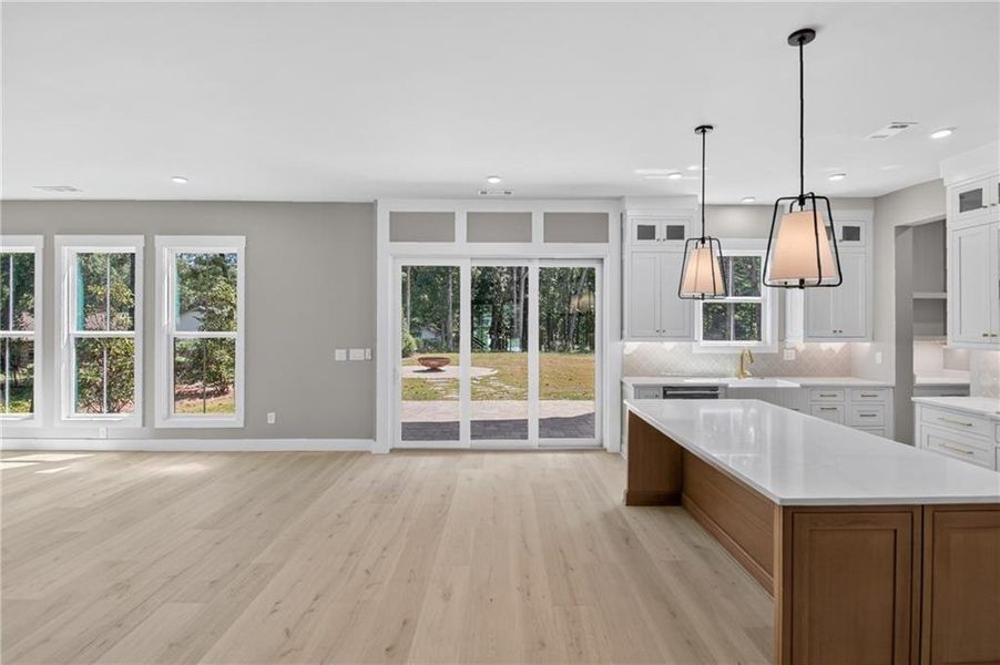 Spacious, unfurnished interior of a new home in , Stone Mountain (Image 96).