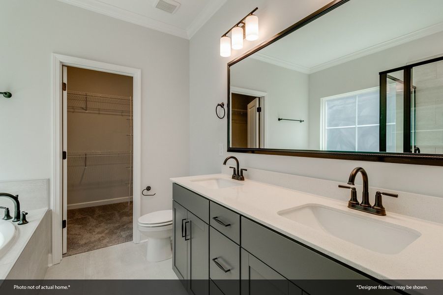 Furnished interior view inside a new home in Rogers Spring, Graham (Image 9).