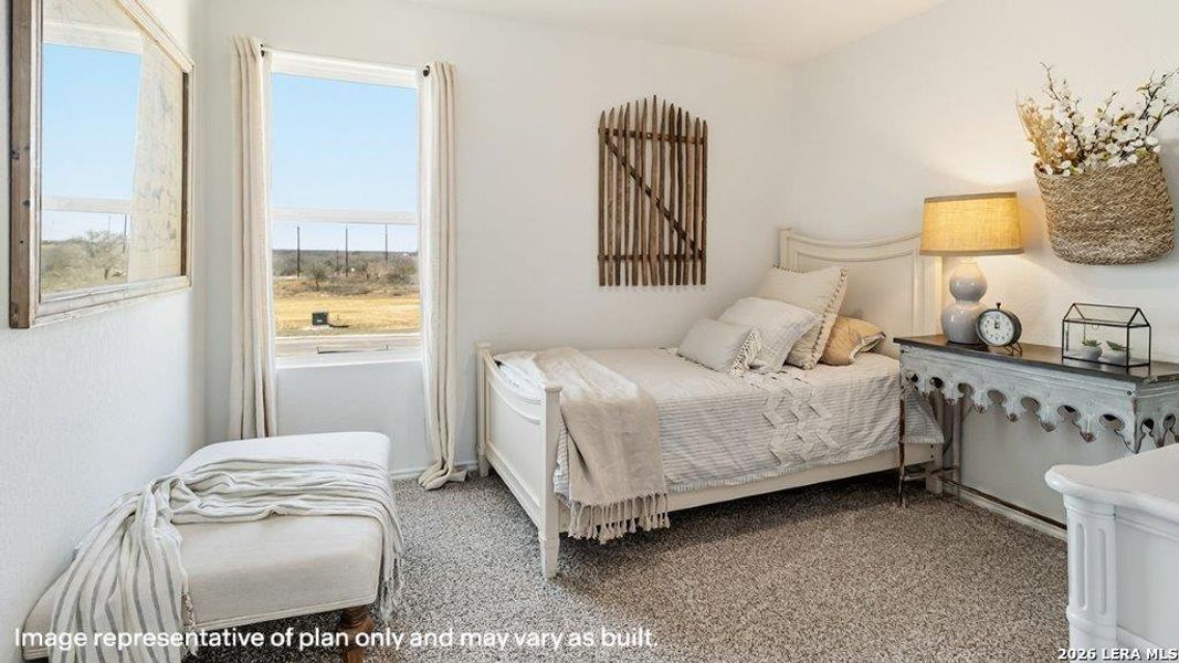 Furnished interior view inside a new home in Sereno Springs, Converse (Image 13).