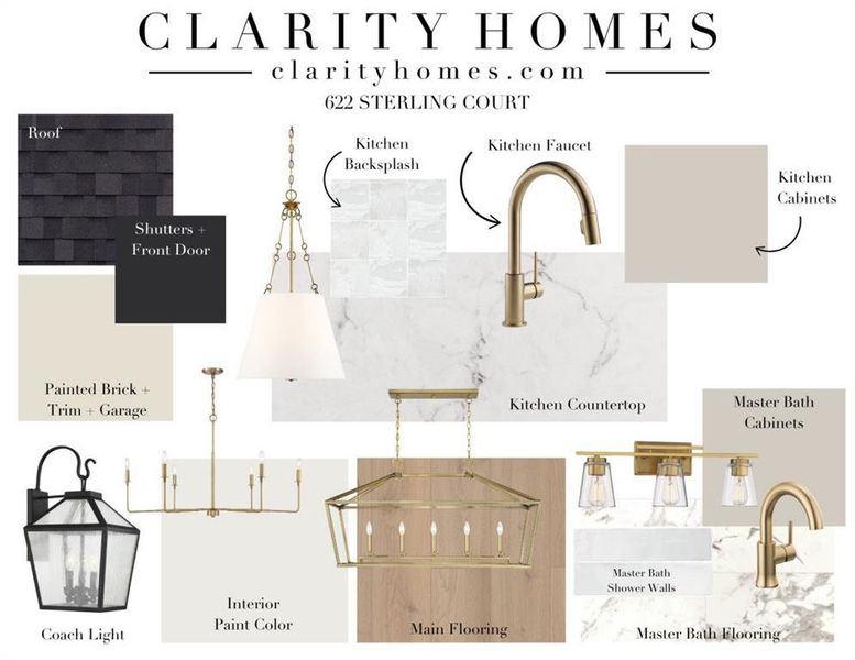 View of marketing collateral with multiple images