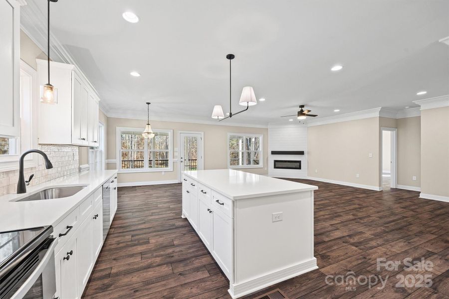 Furnished interior view inside a new home in , Rock Hill (Image 12).