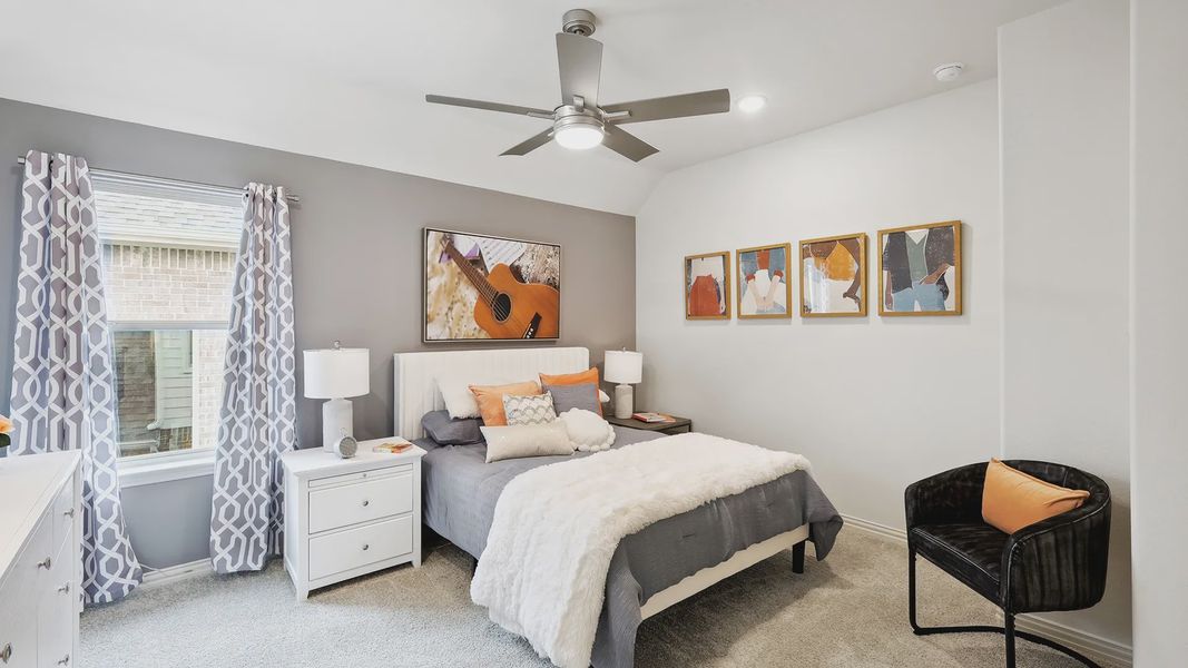 Representative furnished interior of a home built from the Rosewood by DRB Homes in Thompson Farms, Van Alstyne (Image 19). Representative furnished interior of a home built from the Rosewood by DRB Homes in Thompson Farms, Van Alstyne (Image 19).