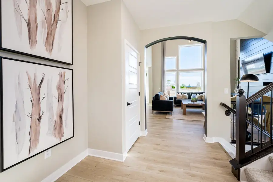 Representative furnished interior of a home built from the Grandin by Fischer Homes in The Dunes at Sandbar, Santa Rosa Beach (Image 51).