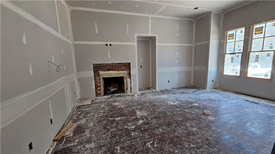 In-progress construction of a new home in , Marietta, GA (Image 8).