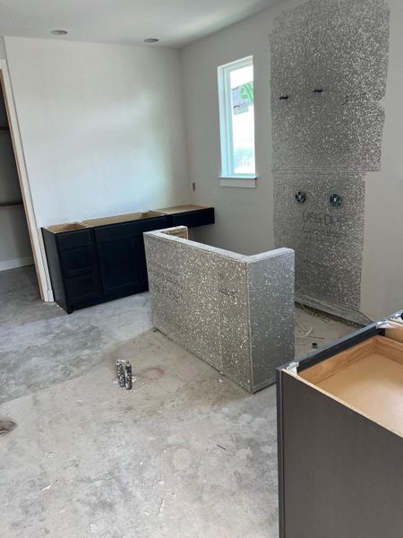 In-progress construction of a new home in Riverstone, Georgetown, TX (Image 17). In-progress construction of a new home in Riverstone, Georgetown, TX (Image 17).