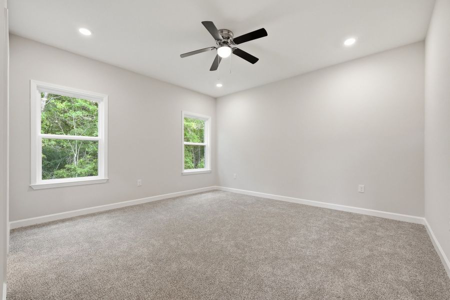 Spacious, unfurnished interior of a new home in McCarthy Estates, Defuniak Springs (Image 39). Spacious, unfurnished interior of a new home in McCarthy Estates, Defuniak Springs (Image 39).