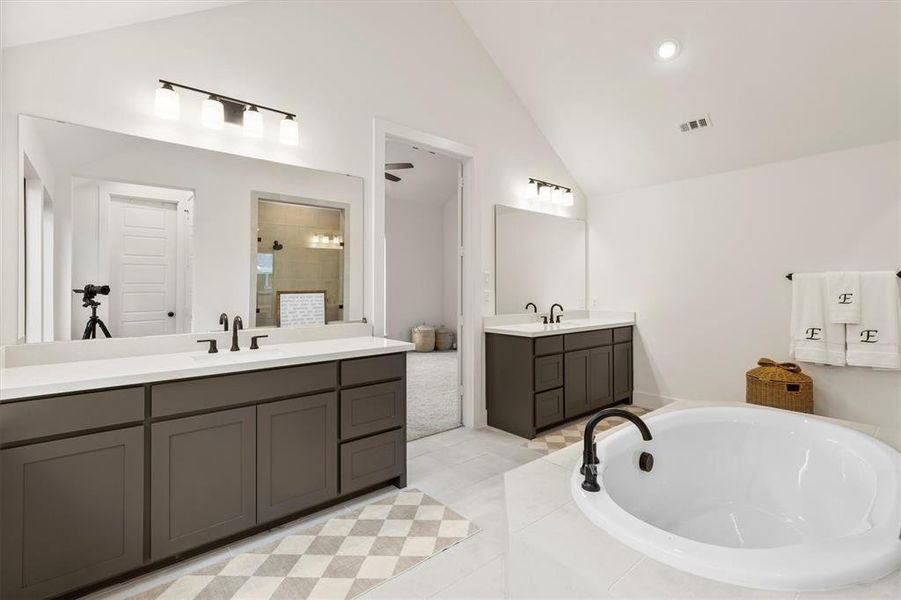 Furnished interior view inside a new home in , Lavon (Image 33). Furnished interior view inside a new home in , Lavon (Image 33).