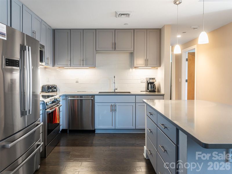 Furnished interior view inside a new home in , Asheville (Image 9). Furnished interior view inside a new home in , Asheville (Image 9).