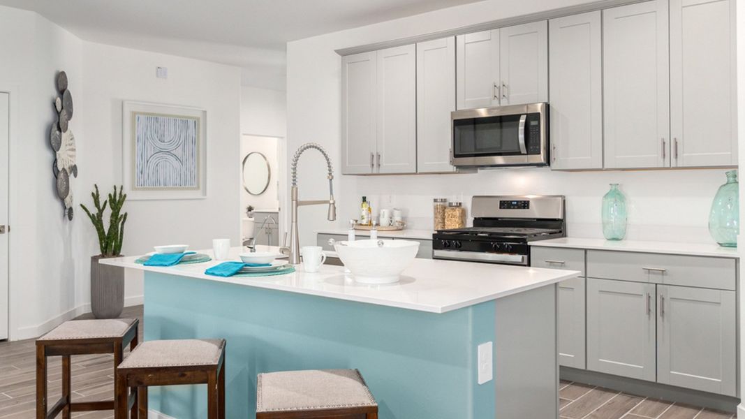 Furnished interior view inside a new home in Saguaro Bloom, Marana (Image 10).