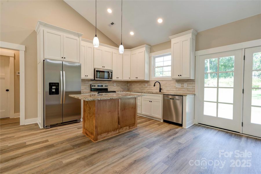 Furnished interior view inside a new home in , Kings Mountain (Image 6).