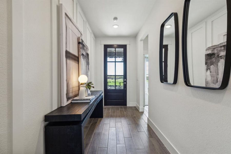 Model Representation* - Welcoming entry into home