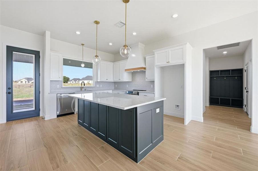 Furnished interior view inside a new home in , Boyd (Image 10).