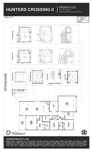 2D floor plan layout of this home in , Sealy, TX (Image 3).