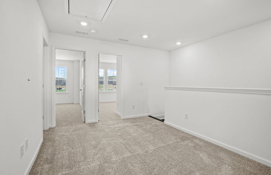 Spacious, unfurnished interior of a new home in Mallard Park, Charlotte (Image 33).