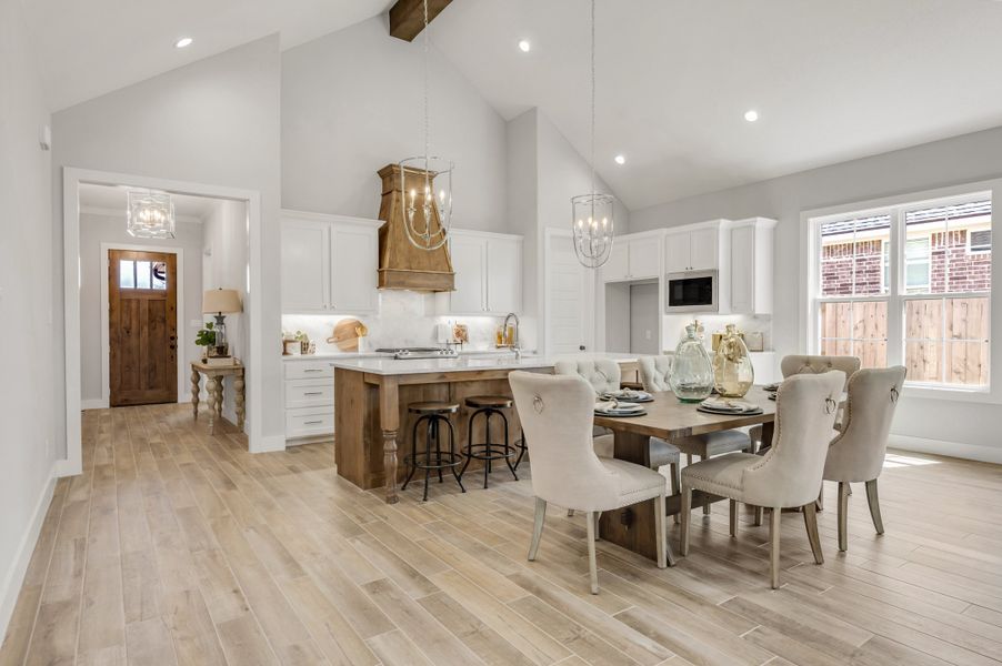 Representative furnished interior of a home built from the The Maggie by Reece Homes in Traditions, Bryan (Image 7).