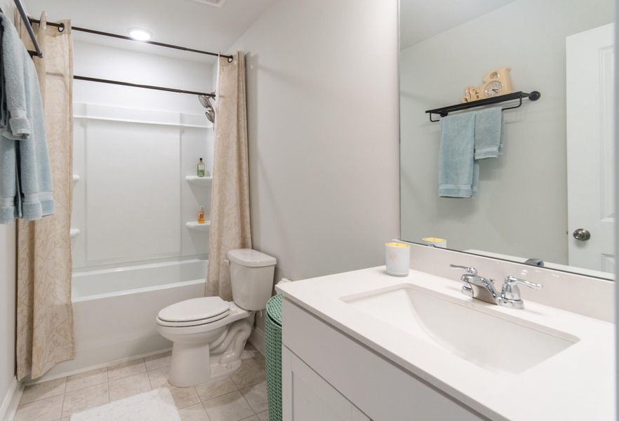 Furnished interior view inside a new home in , Johns Island (Image 23).