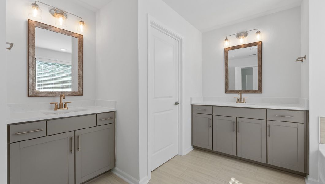 Furnished interior view inside a new home in Cottonwood Ridge, Piedmont (Image 12).