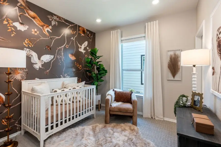 Representative furnished interior of a home built from the 1605 Modeled by KB Home in Sunset Oaks, Maxwell (Image 13).