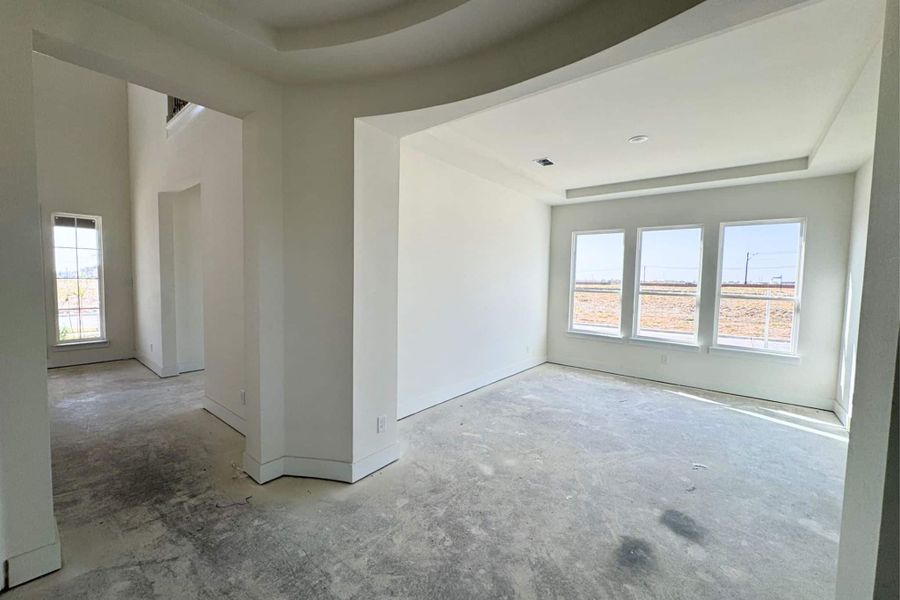 In-progress construction of a new home in Wellington, Haslet, TX (Image 11).