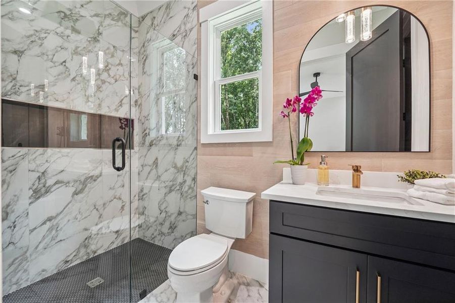 Furnished interior view inside a new home in , Commerce (Image 47).